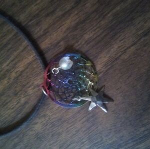 Dream catcher necklace